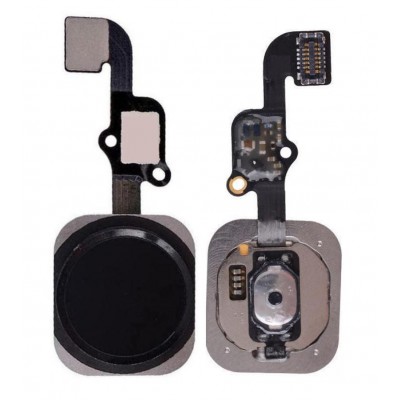 Home Button Complete For Apple Iphone 6 Plus 64gb Black By - Maxbhi Com