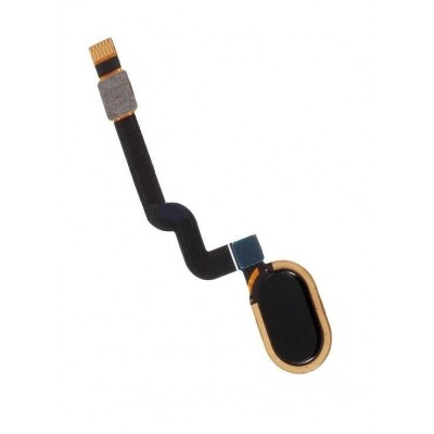 Home Button Complete For Motorola Moto X4 Black By - Maxbhi Com