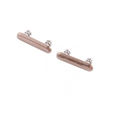 Volume Side Button Outer For Apple Iphone Xs Gold By - Maxbhi Com