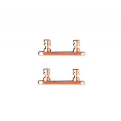 Volume Side Button Outer For Apple Iphone 8 Rose Gold By - Maxbhi Com