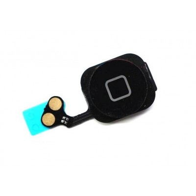 Home Button Complete For Apple Iphone 5 Black By - Maxbhi Com