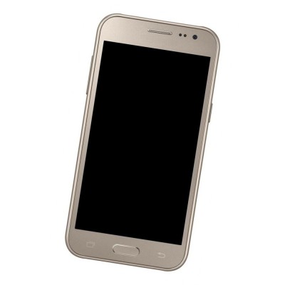 Home Button Complete For Samsung Galaxy J2 2015 Black By - Maxbhi Com