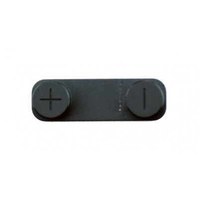 Volume Side Button Outer For Apple Iphone 5 Black Slate By - Maxbhi Com