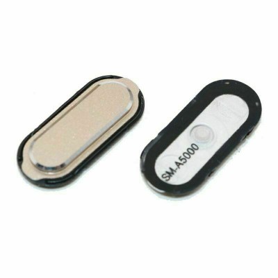 Home Button Outer For Samsung Galaxy A5 Sma500g Gold By - Maxbhi Com