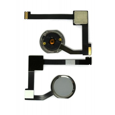 Home Button Complete For Apple Ipad Air 2 Wifi Plus Cellular With 3g Silver By - Maxbhi Com