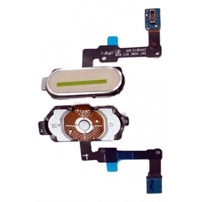 Home Button Complete For Samsung Galaxy J5 Prime Gold By - Maxbhi Com