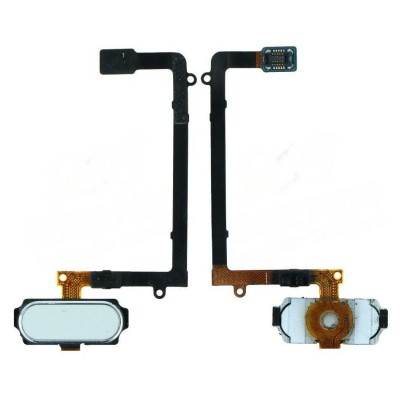 Home Button Complete For Samsung Galaxy S6 Edge 128gb White By - Maxbhi Com