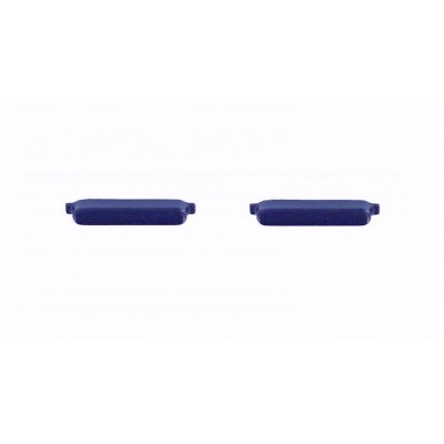 Volume Side Button Outer For Samsung Galaxy S6 Edge Cdma Blue By - Maxbhi Com