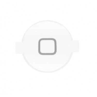 Home Button Outer For Apple Iphone 4 Cdma White By - Maxbhi Com