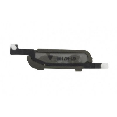 Home Button Complete For Samsung Galaxy Note Ii N7100 Black By - Maxbhi Com