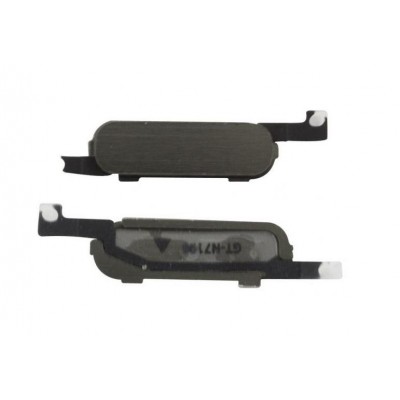 Home Button Complete For Samsung Galaxy Note Ii N7100 Grey By - Maxbhi Com