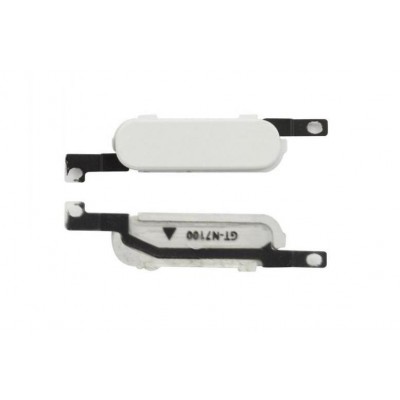 Home Button Outer For Samsung Galaxy Note Ii N7100 Brown By - Maxbhi Com