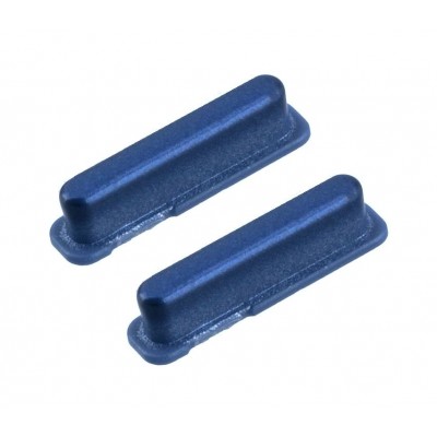 Volume Side Button Outer For Samsung Galaxy A6 2018 Blue By - Maxbhi Com