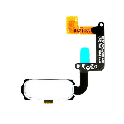 Home Button Complete For Samsung Galaxy A3 Silver By - Maxbhi Com