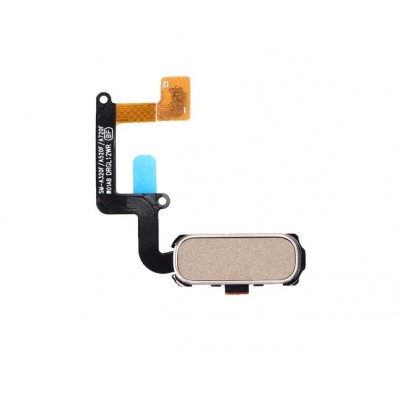 Home Button Complete For Samsung Galaxy A3 Sma300fu Gold By - Maxbhi Com
