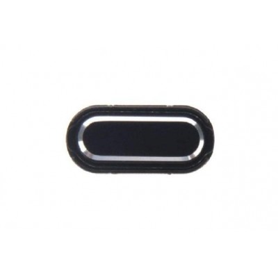 Home Button Outer For Samsung Galaxy A3 Sma300fu Black By - Maxbhi Com