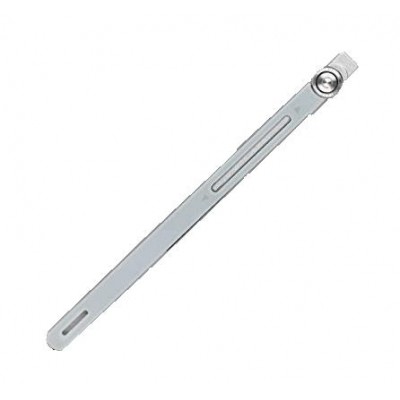 Volume Side Button Outer For Sony Ericsson Xperia Z L36a C6606 White By - Maxbhi Com