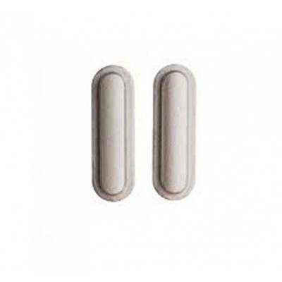 Volume Side Button Outer For Apple Ipad 10 2 White By - Maxbhi Com