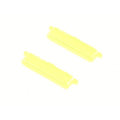 Volume Side Button Outer For Nokia Asha 501 Yellow By - Maxbhi Com