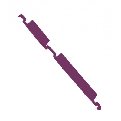 Volume Side Button Outer For Vivo Y17 2019 Purple By - Maxbhi Com
