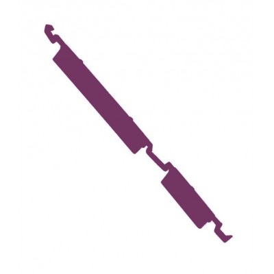 Volume Side Button Outer For Vivo Y17 2019 Purple By - Maxbhi Com