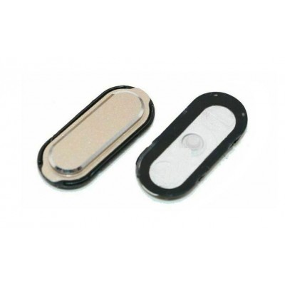 Home Button Outer For Samsung Galaxy A5 A500yz Gold By - Maxbhi Com