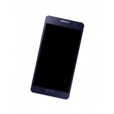 Home Button Complete For Samsung Galaxy A5 A500h Black By - Maxbhi Com