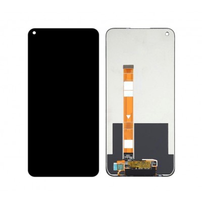 Lcd With Touch Screen For Realme 7i Blue By - Maxbhi Com