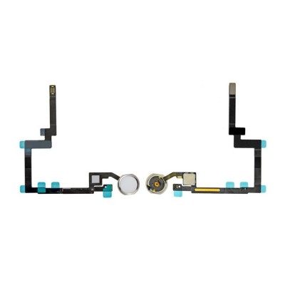 Home Button Complete For Apple Ipad Mini 3 Wifi With Wifi Only Silver By - Maxbhi Com