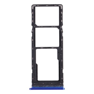 Sim Card Holder Tray For Tecno Spark 4 Blue - Maxbhi Com