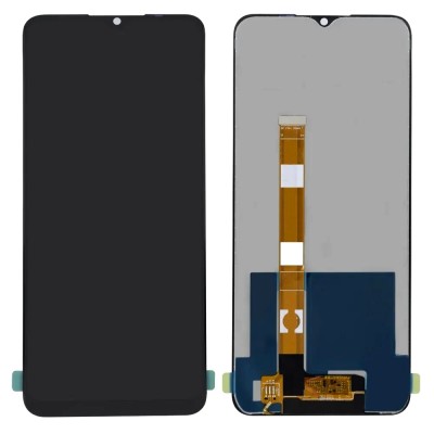 LCD with Touch Screen for Realme Narzo 20 Silver