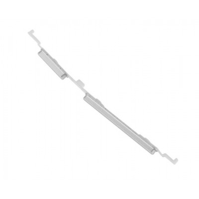 Volume Side Button Outer For Xiaomi Redmi Note 2 Prime Silver By - Maxbhi Com