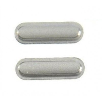 Volume Side Button Outer For Apple Ipad Mini 4 Wifi Cellular 16gb Silver By - Maxbhi Com