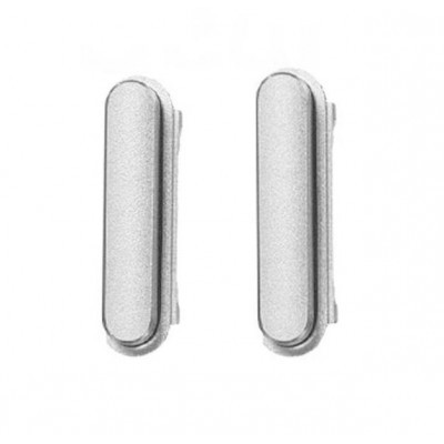 Volume Side Button Outer For Apple Ipad Pro 12 9 2018 Silver By - Maxbhi Com