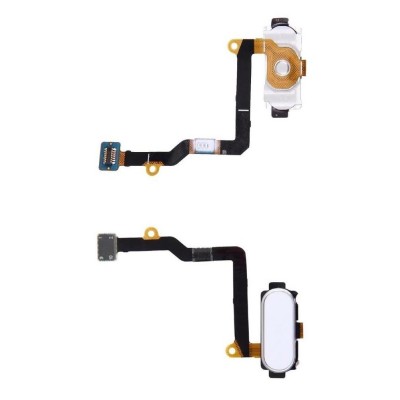 Home Button Complete For Samsung Galaxy C5 White By - Maxbhi Com