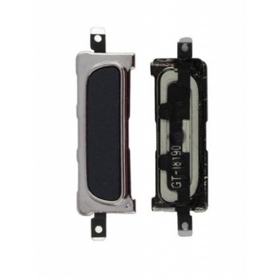 Home Button Outer For Samsung I8190 Galaxy S3 Mini Black By - Maxbhi Com