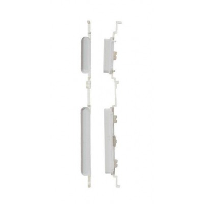 Volume Side Button Outer For Samsung Galaxy Tab 3 Lite 7 0 White By - Maxbhi Com