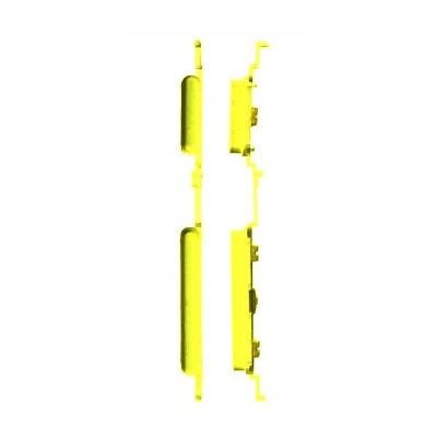 Volume Side Button Outer For Samsung Galaxy Tab 3 Lite 7 0 Yellow By - Maxbhi Com