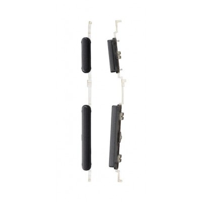 Volume Side Button Outer For Samsung Galaxy Tab 3 Neo Lite Black By - Maxbhi Com