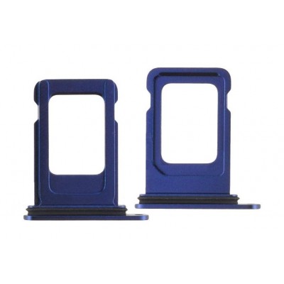 Sim Card Holder Tray For Apple Iphone 12 Blue - Maxbhi Com