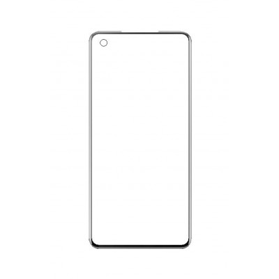 Replacement Front Glass For Vivo Iqoo 5 5g Grey By - Maxbhi Com