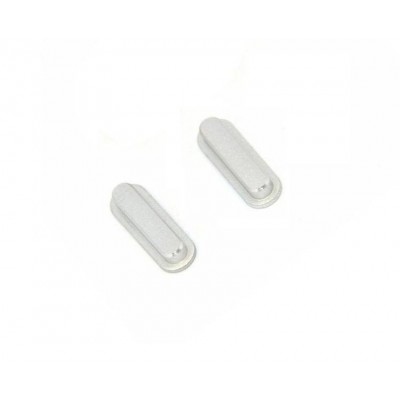Volume Side Button Outer For Apple Ipad Wifi Silver By - Maxbhi Com