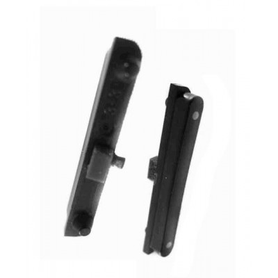 Volume Side Button Outer For Samsung P1010 Galaxy Tab Wifi Black Grey By - Maxbhi Com