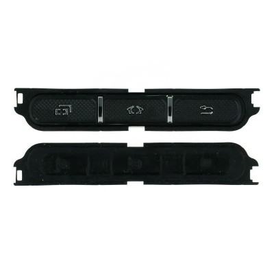 Home Button Outer For Samsung Galaxy Xcover 4 Black By - Maxbhi Com