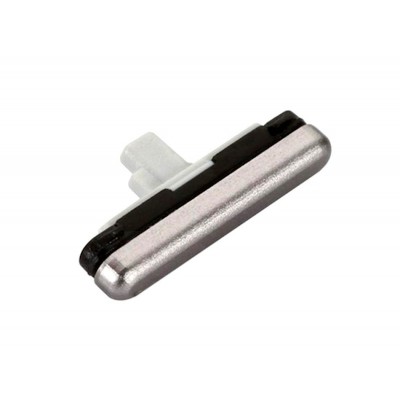 Power Button Outer for HTC Desire 210 dual sim White - Plastic On Off Switch