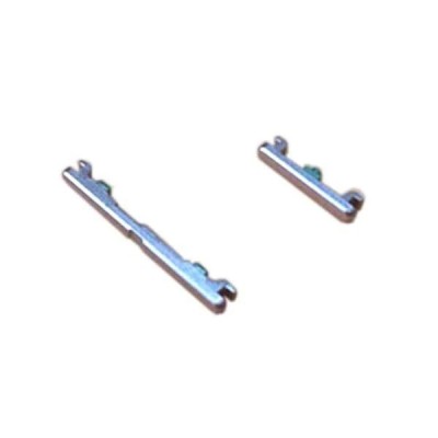 Power Button Outer for Lenovo Z5 Pro White - Plastic On Off Switch