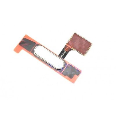 Home Button Complete For Huawei Mediapad M5 8 White By - Maxbhi Com