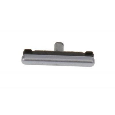 Power Button Outer for ZTE Max XL White - Plastic On Off Switch