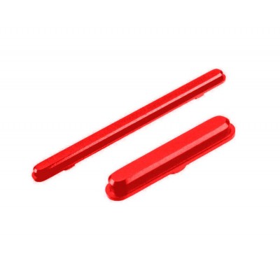 Volume Side Button Outer for Infinix Note 5 Stylus Red - Plastic Key