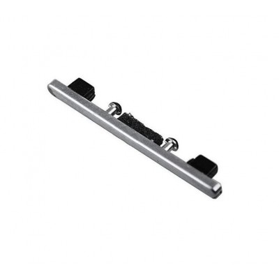 Volume Side Button Outer for Oppo R7 Lite White - Plastic Key